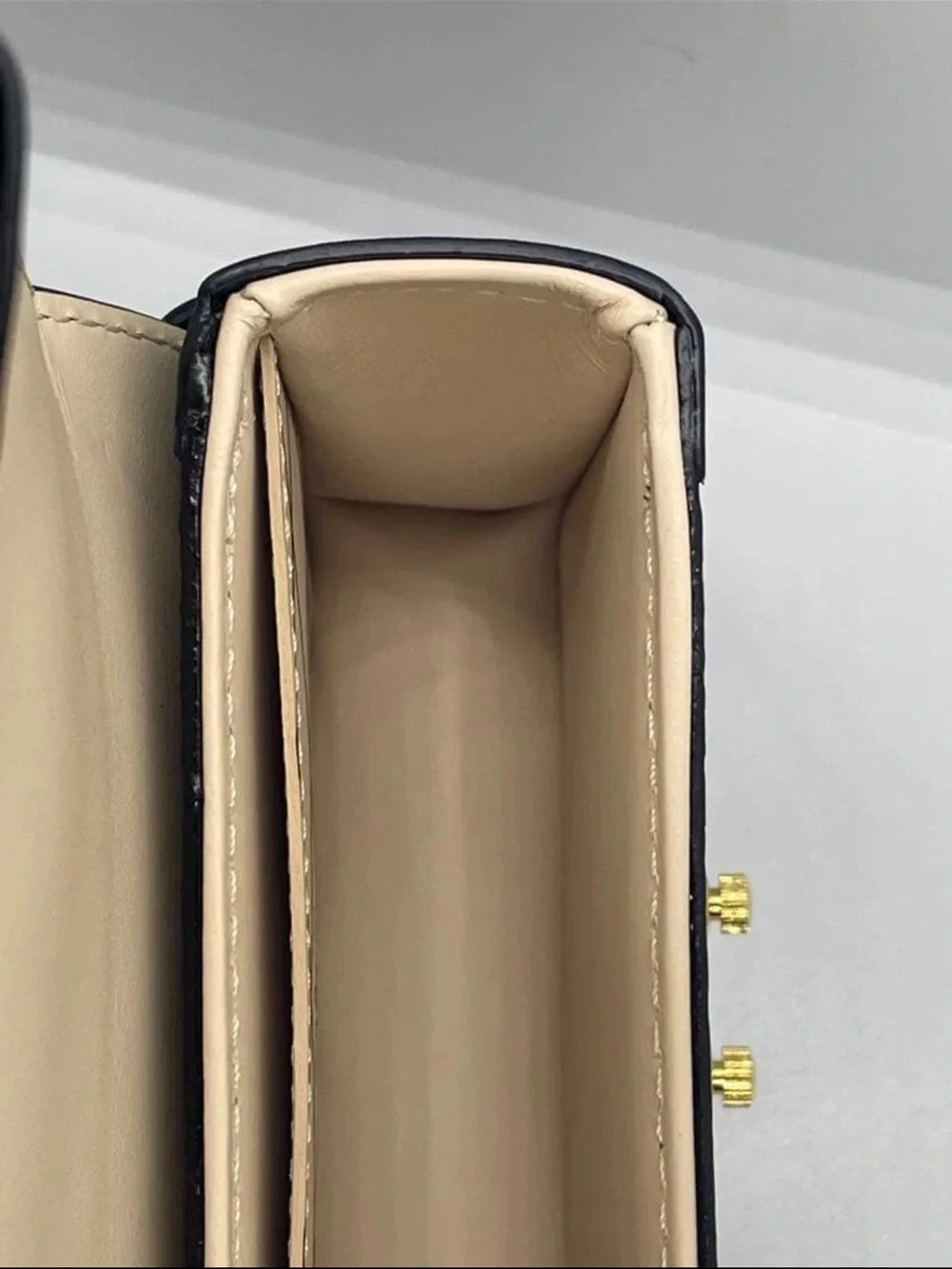Louis Vuitton Brown Monogram Mini Trunk Bag with Black Accents and Gold Hardware